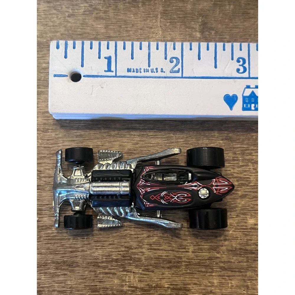Hot Wheels Acceleracers‎ Rat-Ified Black W Red Loose Die Cast Fantasy Cars EUC